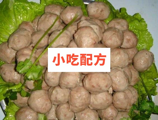 台湾爽脆肉丸技术视频 第1张 台湾爽脆肉丸技术视频 第1张